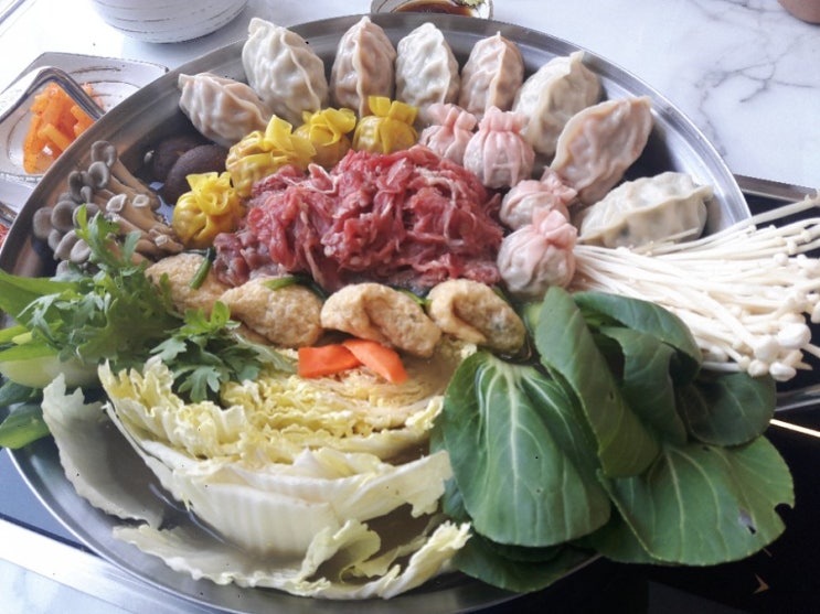  예천신도시 경북도청 맛집 "화요옥" 만두전골전문점