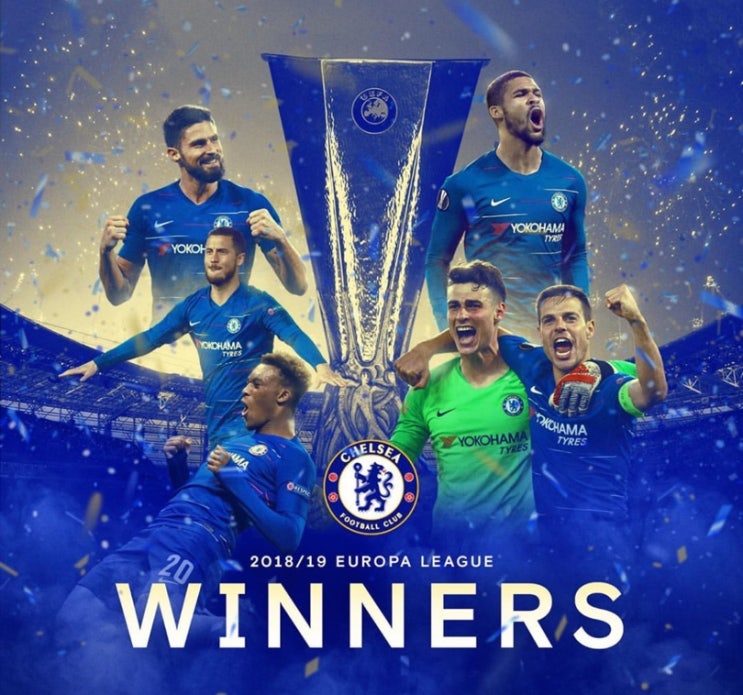  [UEL 결승] 첼시 vs 아스날 : 바쿠를 파랗게 물들인 첼시, 대승을 거두며 유로파리그 트로피를 가져가다