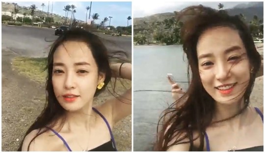  이주연, 긴머리 흩날리며 뽐낸 '꽃미모' 