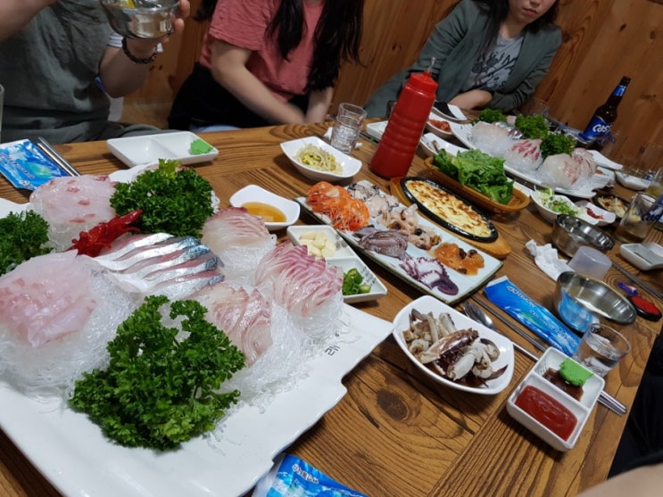  제주 운진항 앞 '마파도' 횟집