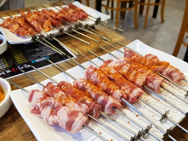  구리시 양꼬치잡내 없는 양꼬치 맛집! 돌다리 구리시장 맛집 한성양꼬치 구리시맛집 구리양꼬치 (tip.상가구하기)
