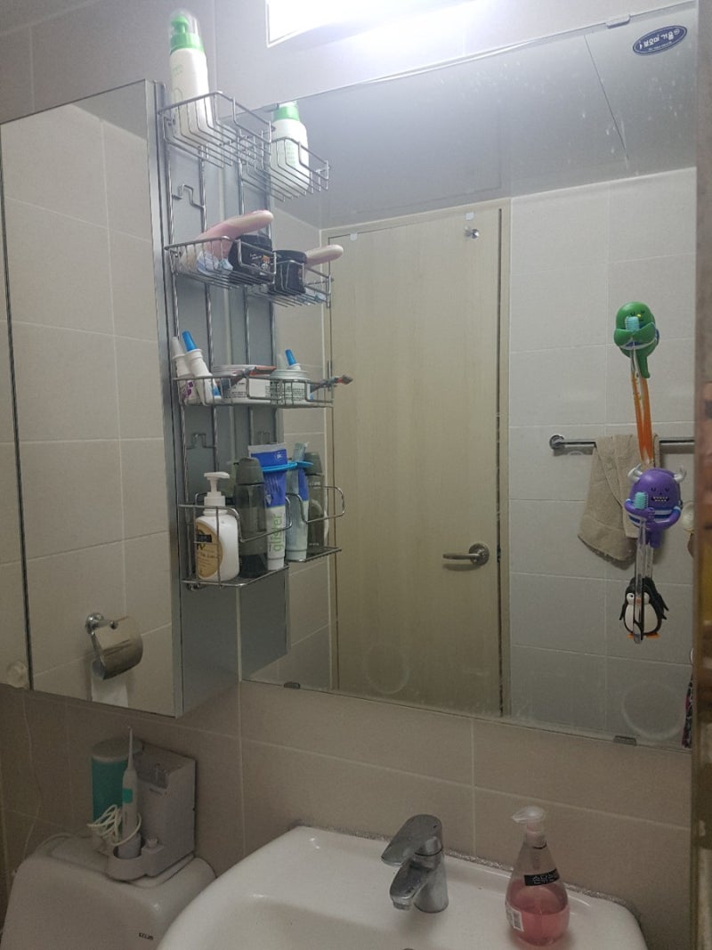노바리빙 화장실 틈새 선반 설치 후기 행복주택 인테리어