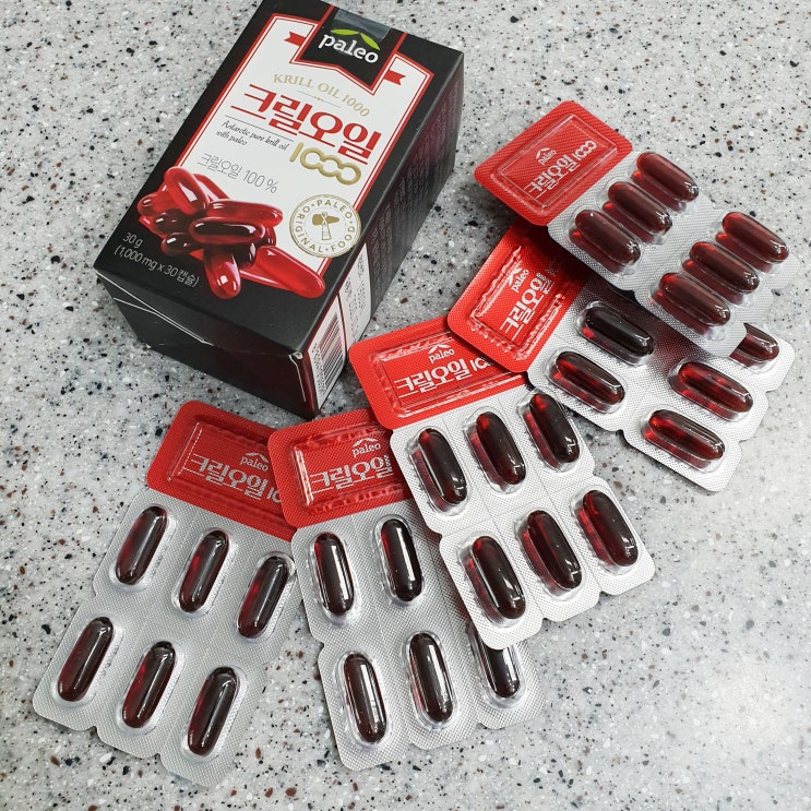  요즘 핫한 팔레오 크릴오일1000