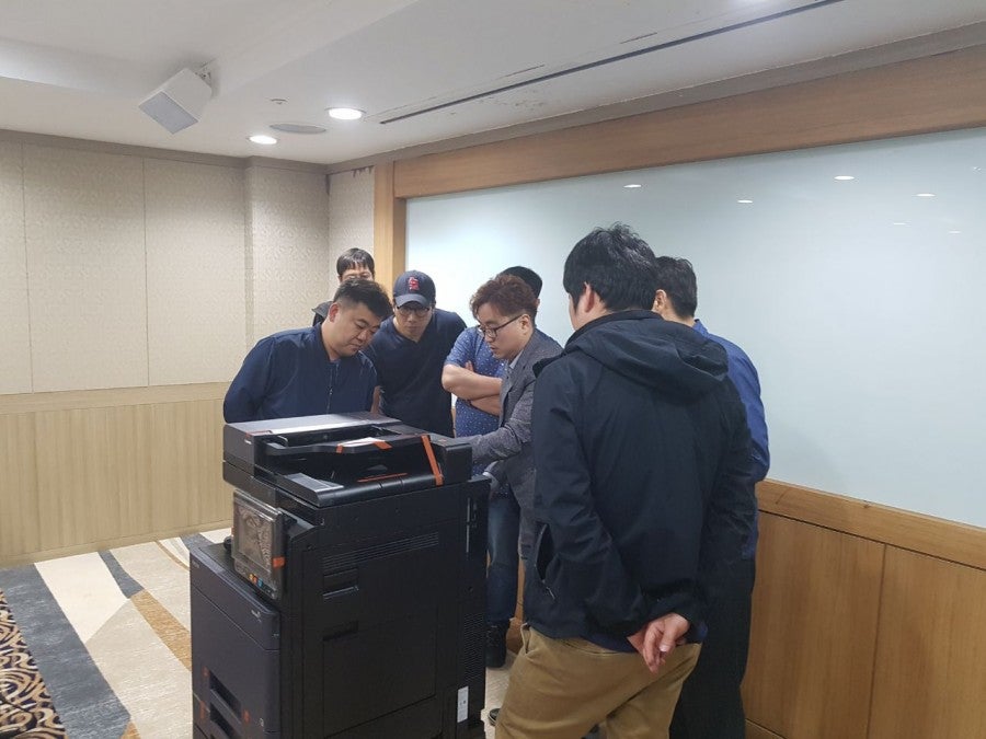 강원지역 교세라 교육 진행 현장 사진 6
