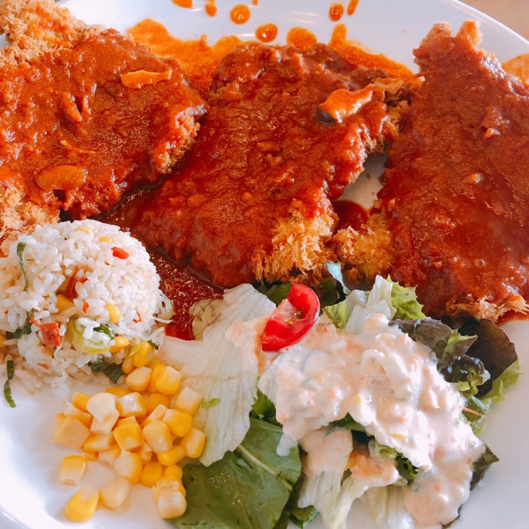  [진영/맛집] 맛있는 돈까스 맛집 미스터최 에서 뇸뇸