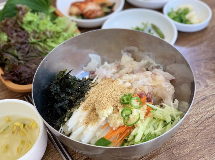 연산동 물회맛집 청솔물회 전 이곳이 제 물회단골집될듯요 ㅎ