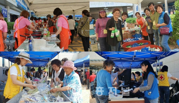  노인복지관, 사회복지 기금마련 바자회 성료             따뜻한 나눔으로 가득 찬 ‘늠내골 나눔장터’