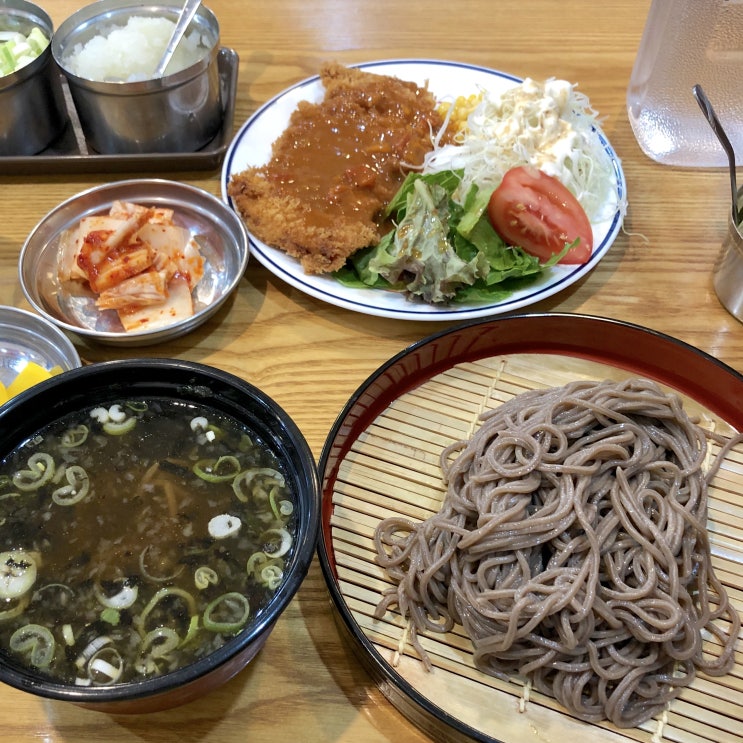  총신대입구 이수역 남성시장 모밀 메밀 맛집 추천 : 경성모밀 (경성만두)