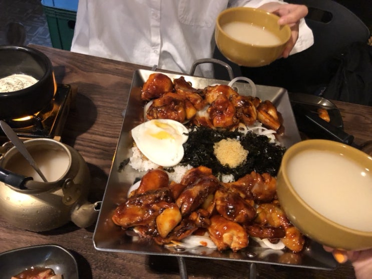 [광주 운암동] 술집 / 비오는 날엔 꿀막걸리 한량  (고양이 진짜 졸귀 ㅜ)
