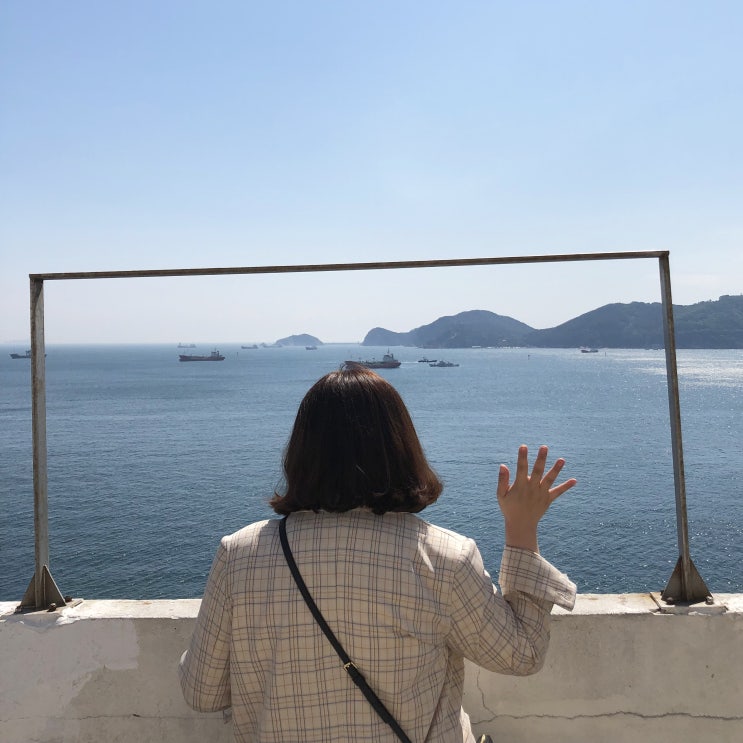  부산 영도 흰여울문화마을, 변호인 촬영지 포토존, 바다뷰 카페