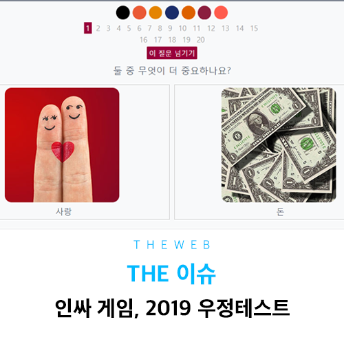  요즘 인싸 게임, 2019 우정테스트