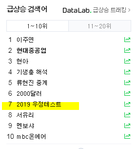  2019 우정테스트 하는방법 공유합니다!