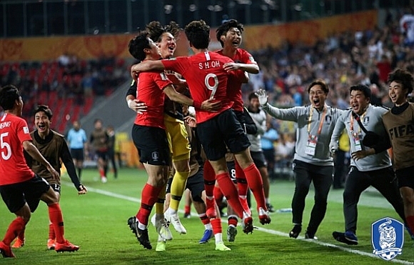  [U20월드컵] 한국, 우승후보 아르헨티나 격파 2:1 U-20 월드컵 16강 한일전 16강에서 격돌
