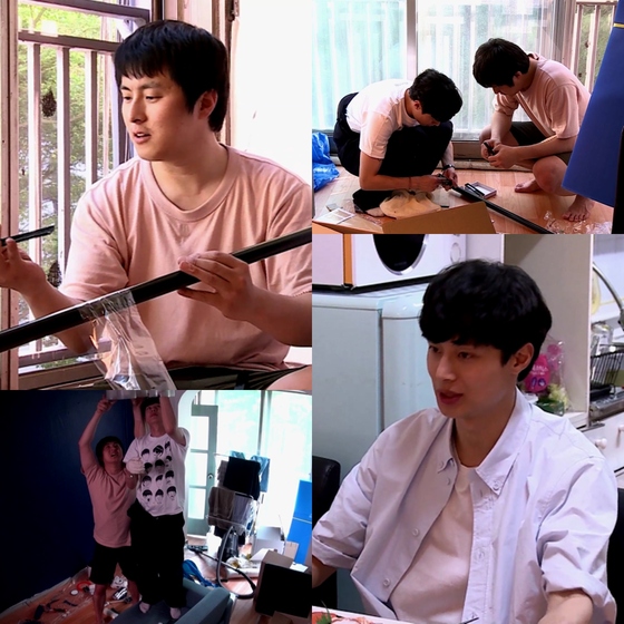  나혼자산다 기안84 김충재 집 리모델링 완성위해 노력
