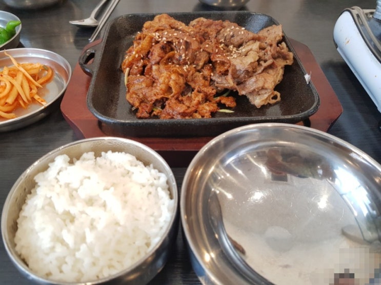  인천,송도-홍이네석쇠불고기와 김치찌개