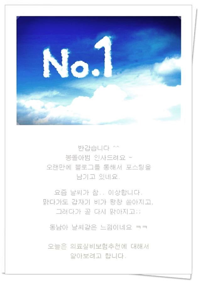  30대여자실비보험 아껴봐요 