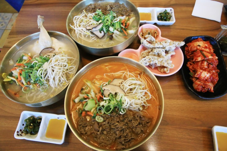  이영자가 추천으로 알려준 닭반마리 수원 닭칼국수집 맛있소