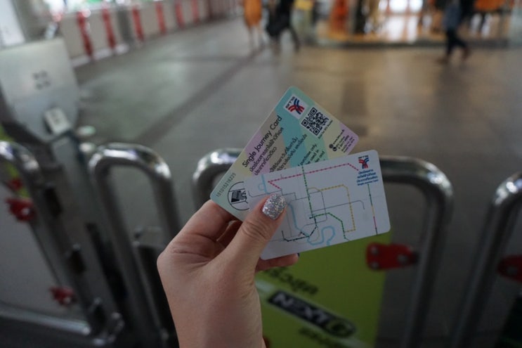 방콕 지상철 BTS 타는 방법, 타본 후기