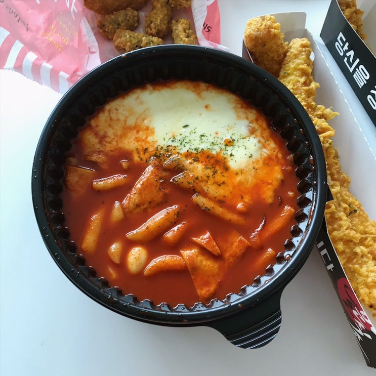 동탄2 떡볶이:: 열정분식소 2동탄점 오징어튀김 배달