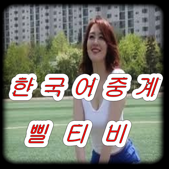스포츠 중계를 한국어로 방송하는데 그걸 보고싶어요