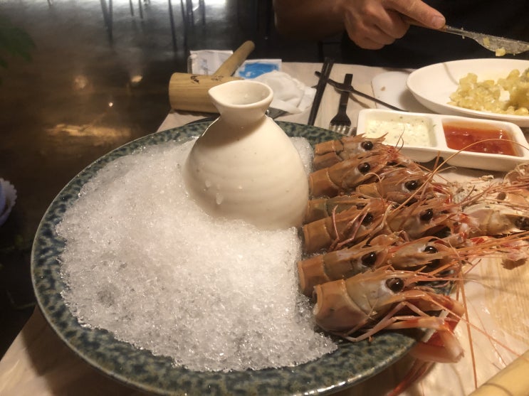  대구 두류 맛집 : 고래 싸움에 등터진 아이 딱새우 전문