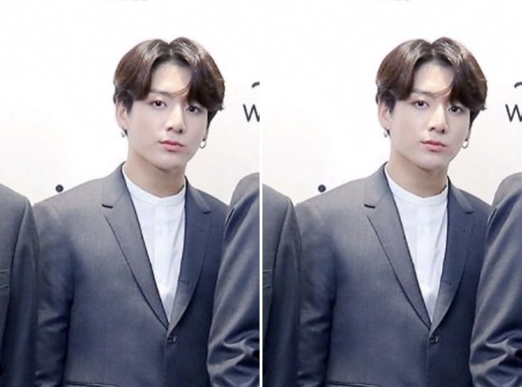  [방탄소년단 정국] 오늘 웸블리 기자 간담회_미모 뭔가요??