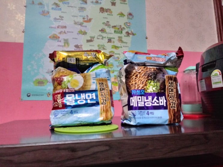  풀무원 꼬불꼬불 물냉면