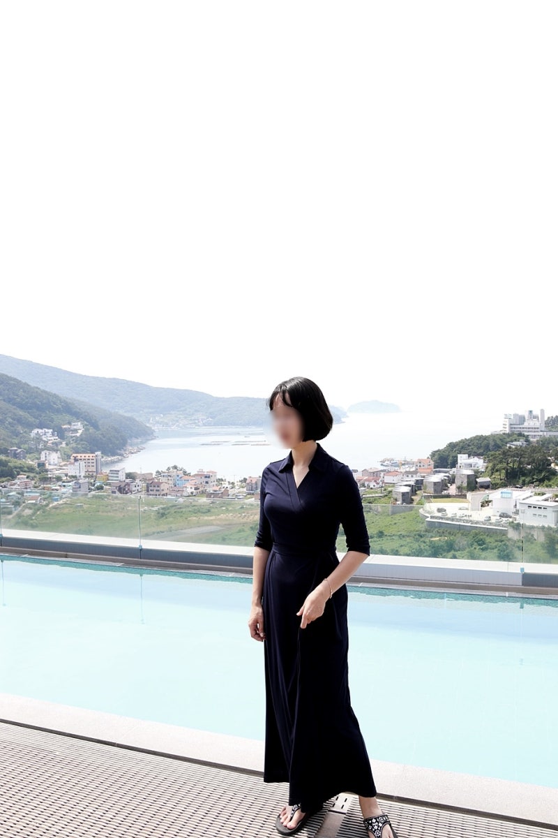 랩원피스 바캉스룩 으로 님페 맥시원피스 선택했어요