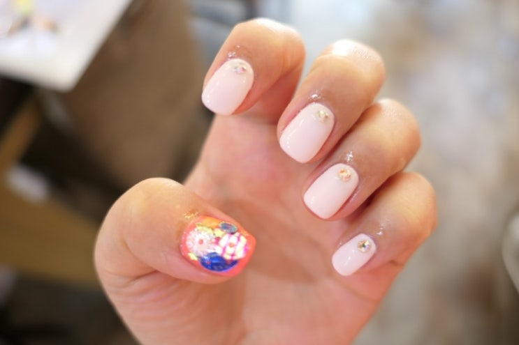 신사역 네일 / 김민정nail 이달의네일 유니크해용