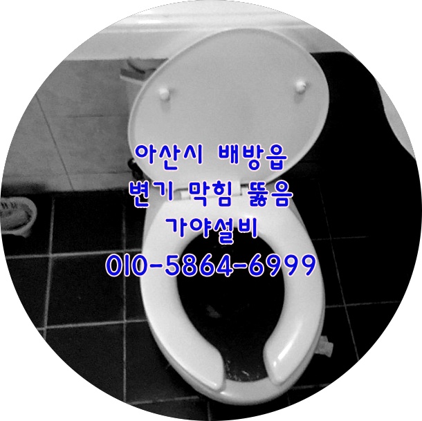  아산 배방 삼정백조아파트 변기막힘 변기물안내려감 변기가막혔어요 변기뚫어주세요