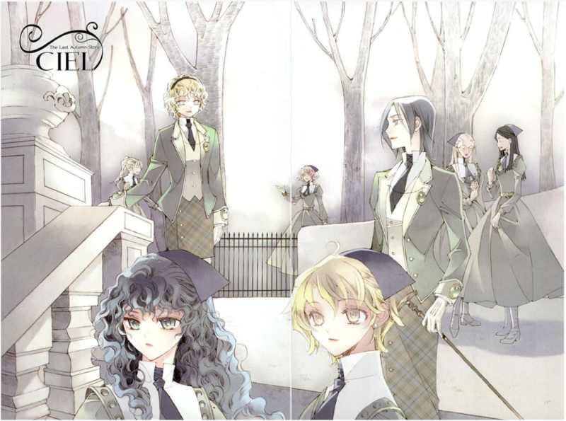[순정만화] 씨엘(CIEL) 컬러 일러스트 모음