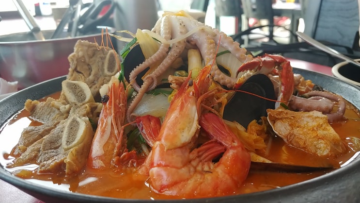  대구다사맛집 무쇠위의 해물산더미 짬뽕맛집 무쇠짬뽕