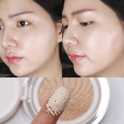 (솔직후기) 미샤 커버글로우쿠션 피부결+광채+모공커버력 다 갖춘 쿠션!! 지속력은??