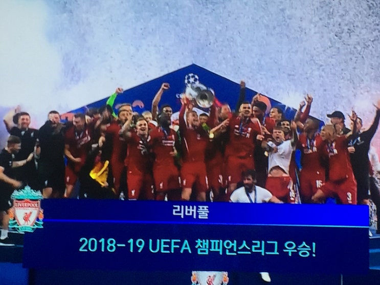  2018-2019 UEFA 챔피언스리그 리버풀 6번째 우승  / 토트넘 준우승
