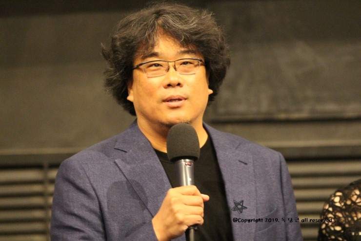  190601 기생충 무대인사 송강호 이선균 조여정 최우식 박소담 장혜진 이정은 신한 민트레이디 시네마파티