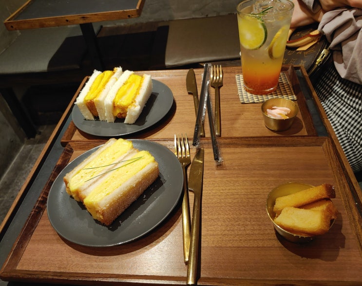  연남동 맛집 - 일본식 샌드위치 구르미산도