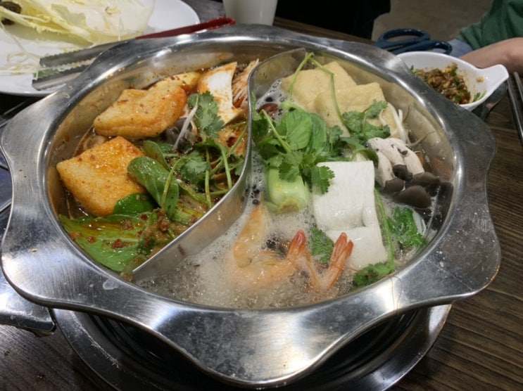 [가산맛집] 요즘 핫한 훠궈 김사부 샤브샤브에서 먹다