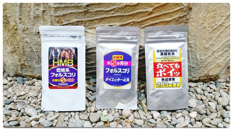 R&B 로얄뷰티시리즈 몸매관리 위한 일본건강식품 / 포스콜리 & 흰콩 추출물 / HMB