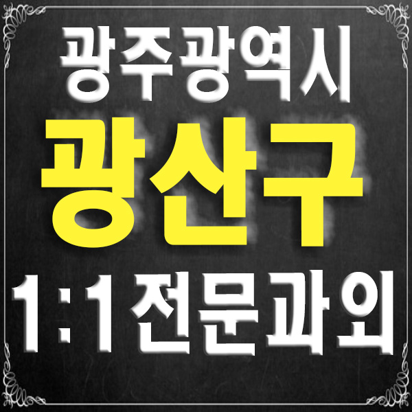  광주 광산구 과외 수완동 신창동 중학생 수학과외 고등학생 과학과외 내신 수능 대비