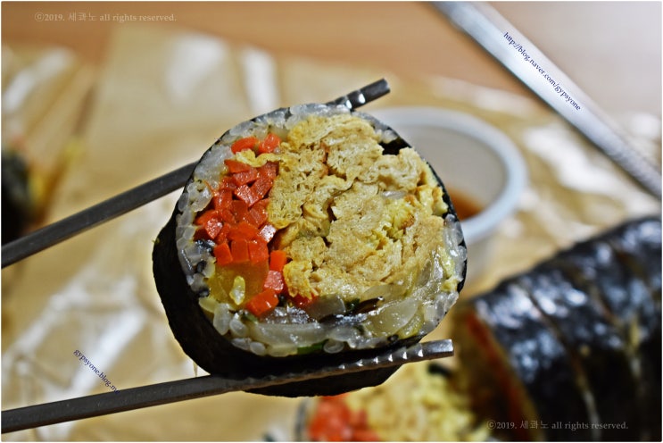 과천 오매김밥 - 생활의 달인 시래기김밥의 달인 시래기버섯고기김밥