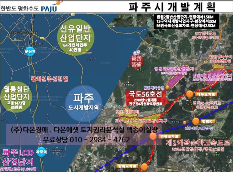  파주토지경매 - 제2외곽순환고속도로/서울문산간고속도로/교통호재/지가급상승중