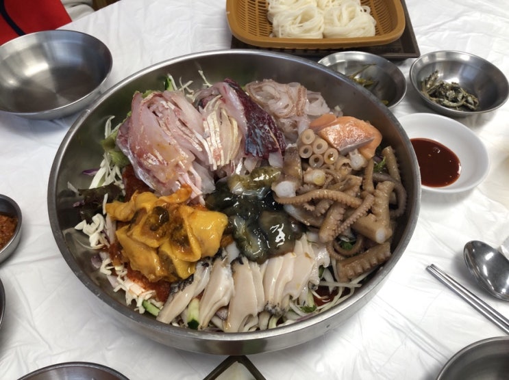 [인천 을왕리 맛집] 얼마나 맛있는지 가본 해산물 물회맛집, 선녀풍