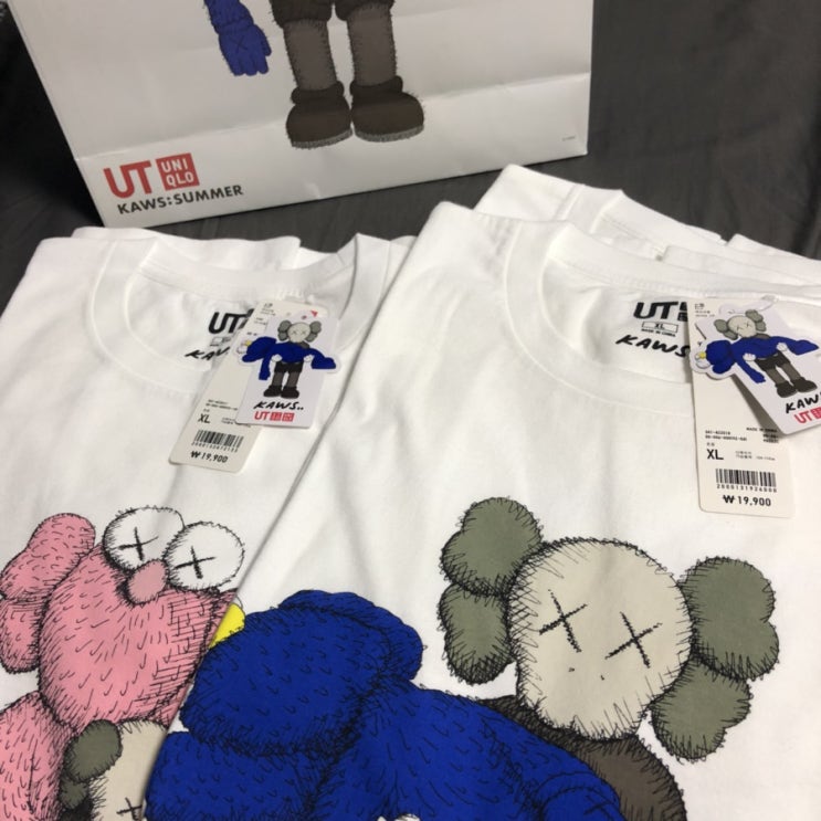  [리뷰] 유니클로 x 카우스UT (uniqlo x kaws UT)