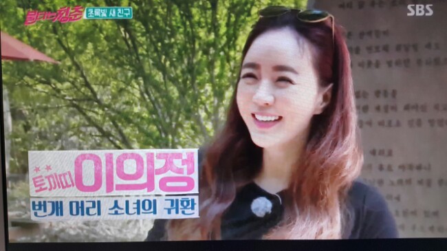  불타는청춘에 이의정이 나왔네요 투병생활을 오래했다는데 많이 좋아져서 다행인듯해요