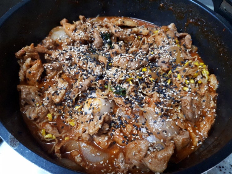  콩나물 제육볶음 초간단 레시피 오천 원 메인 메뉴