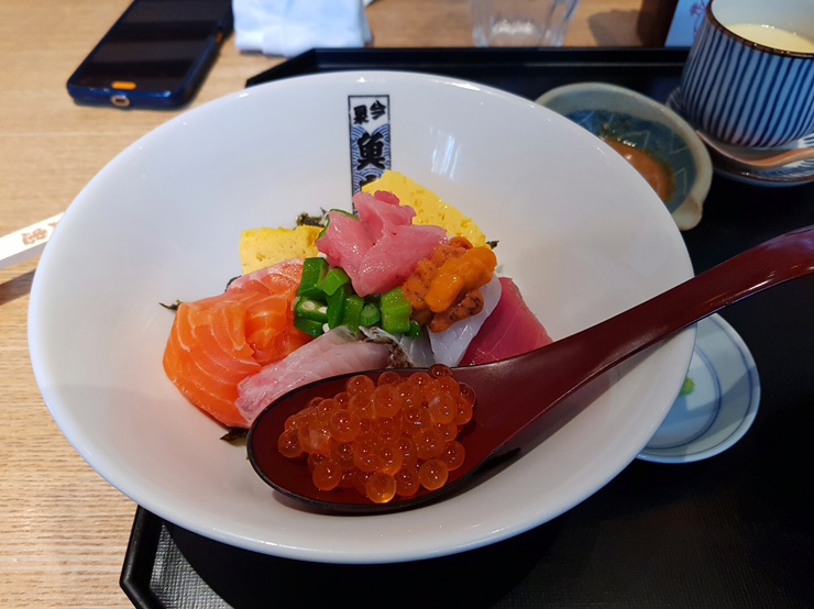  후쿠오카. 우오추우. 덮밥.텐동맛집