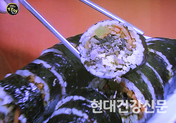 생활의 달인, 시래기 김밥 달인...시래기버섯고기 김밥, 호두소금+김식초 비법