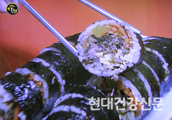  생활의 달인, 시래기 김밥 달인...시래기버섯고기 김밥, 호두소금+김식초 비법