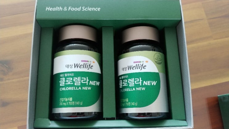  대상 Wellife 클로렐라