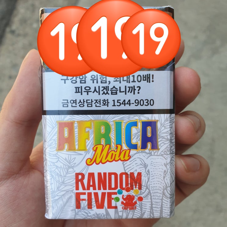  [담배리뷰] 디스 아프리카 몰라